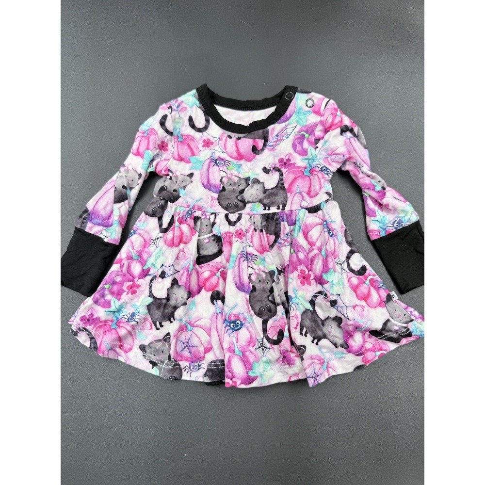 Birdie Bean dress With Bodysuit 0-3 Months